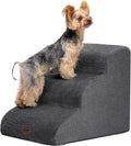 Dog Stairs for Couch Sofa and Chair - 3-Step Non-Slip Pet Steps