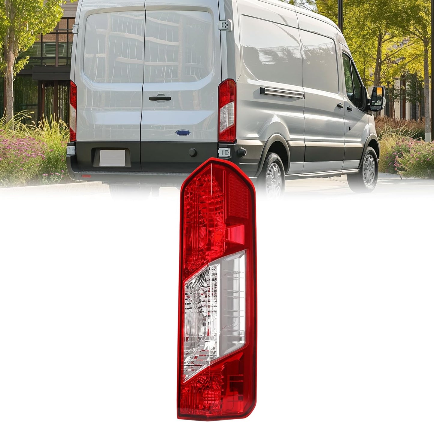 HECASA RH Tail Light Assembly for 2015-2024 Ford Transit Models