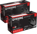 Black Disposable Nitrile Industrial Gloves 5 Mil - Durable Grip