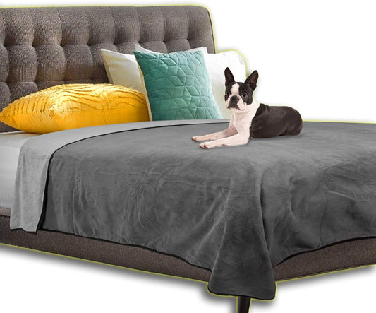 100% Leak Proof Waterproof Bed Cover for Pets and Adults