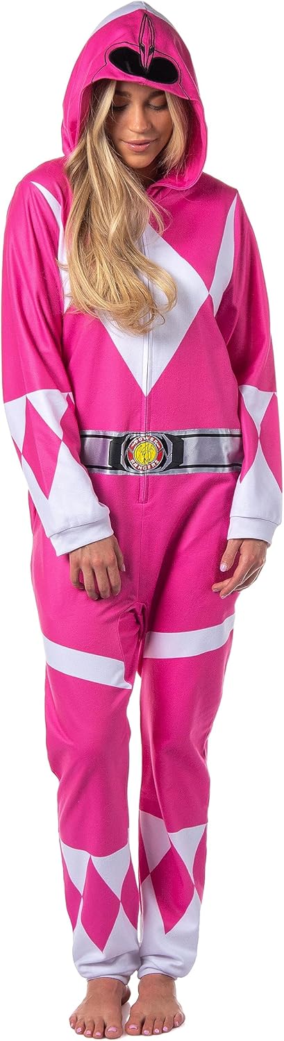 Power Rangers Costume Union Suit Pajama Outfit for All Fans