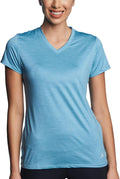 Arctic Cool Women's V-Neck Instant Cooling Short Sleeve Shirt - Fast X