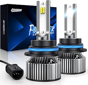 forenner 9004 LED Bulbs: 500% Brighter, 6500K Cool White