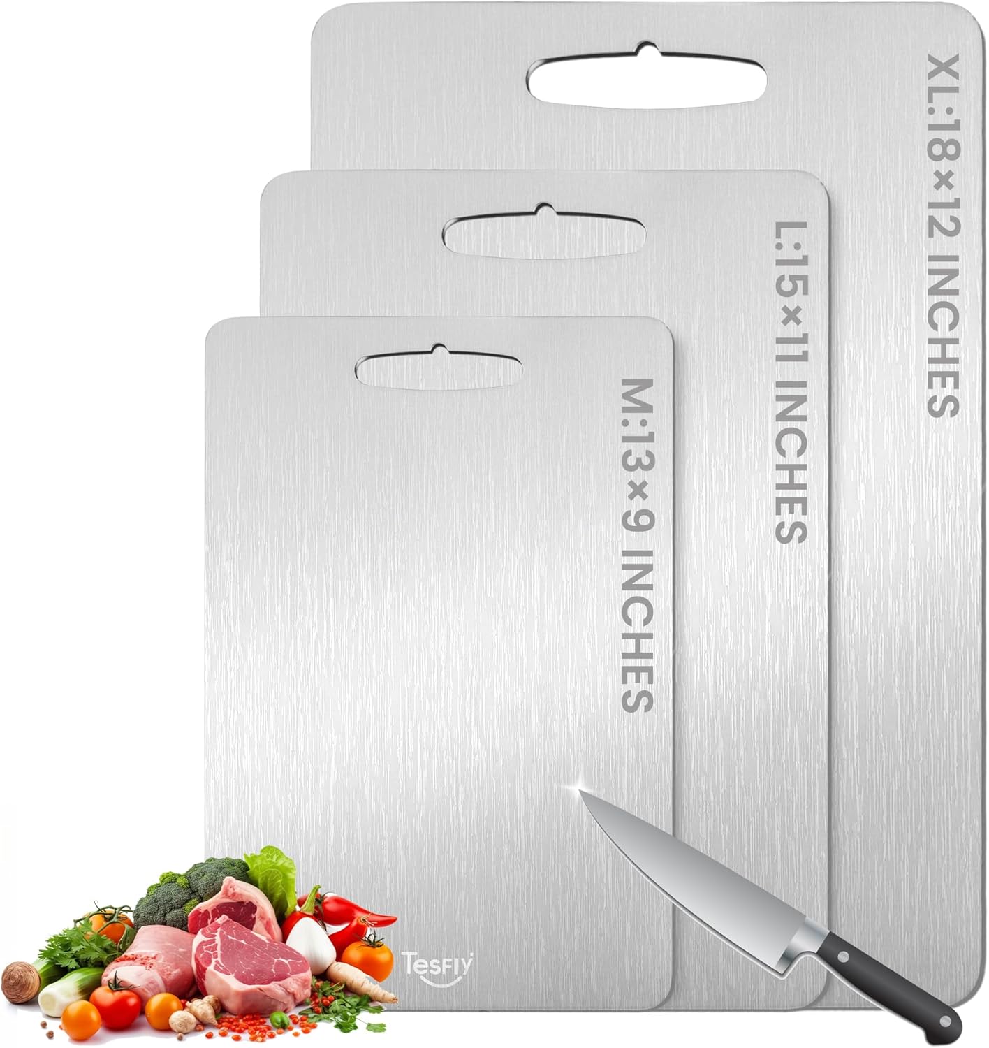 New Titanium Cutting Board for Kitchen - Easy to Clean & Durable