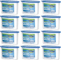Moisture Absorbers 12 Pack - Compact Dehumidifier Boxes for Closet