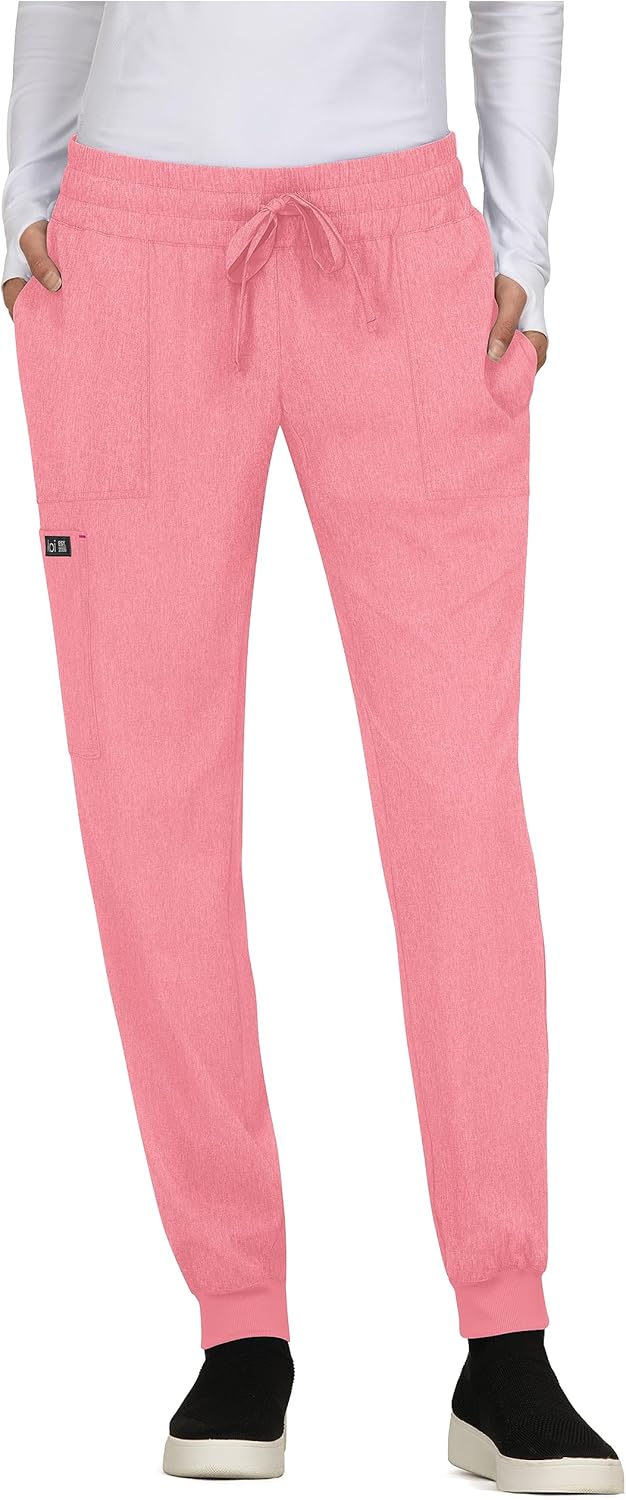 KOI Basics Womens Jogger Scrub Pants for Comfort and Style