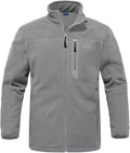 Rdruko Men's Fleece Jackets Full Zip Lightweight Outdoor (Style 3DY2)