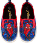 Boys Spiderman Slip On Sneaker - Easy On Lightweight Play Shoe