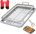 Stainless Steel Air Fryer Basket - Crispy & Safe