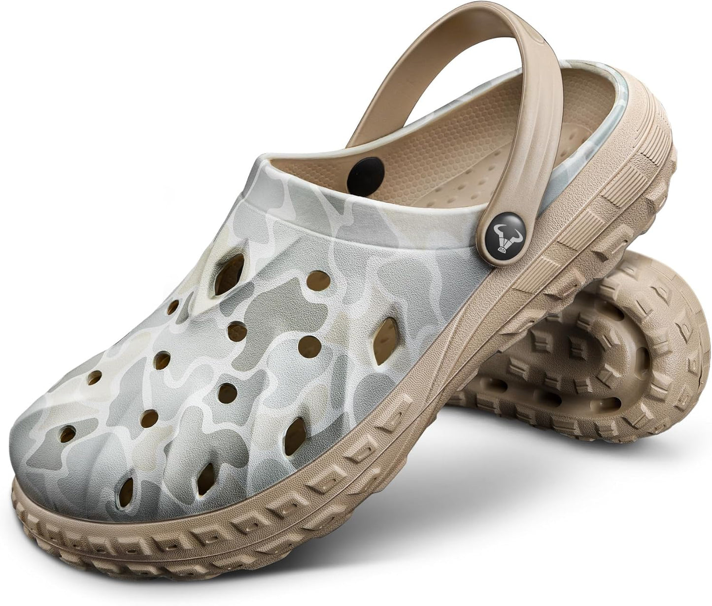 BULLIANT Men Clogs with Arch Support and Lightweight Comfort