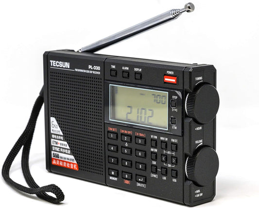 Tecsun Digital PL330 Worldband Radio with SSB Receiver Features