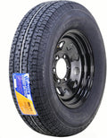 ST225/75R15 Trailer Tire Wheel Assembly with 10-Ply Durability