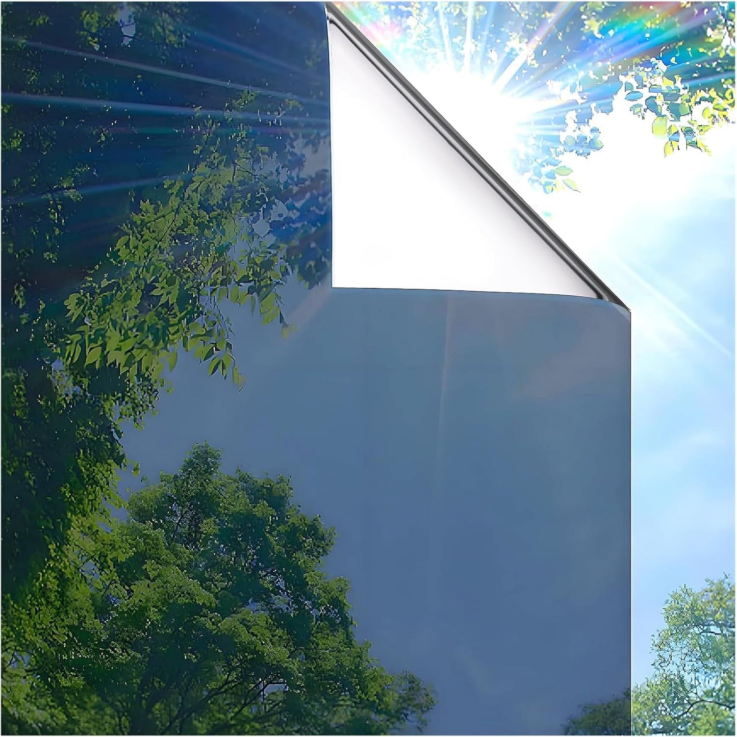 Coavas One Way Privacy Window Film for Heat Control & UV Blocking