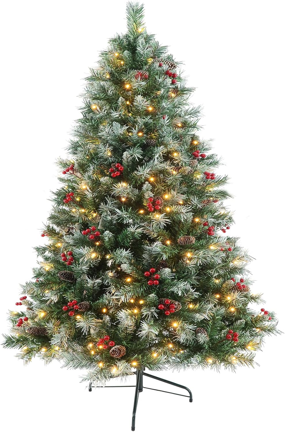 Prelit Christmas Tree with Lights 6ft - Perfect for Holiday Decor