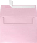 A7 Invitation Envelopes Rose Quartz Metallic - Peel & Press