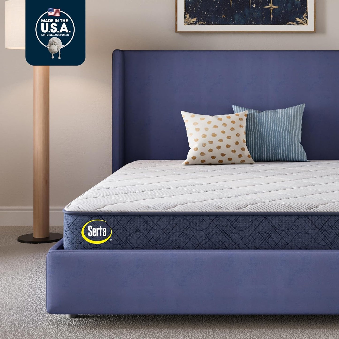 Serta Five Star Mattress Tranquility 10-Inch Queen Comfort