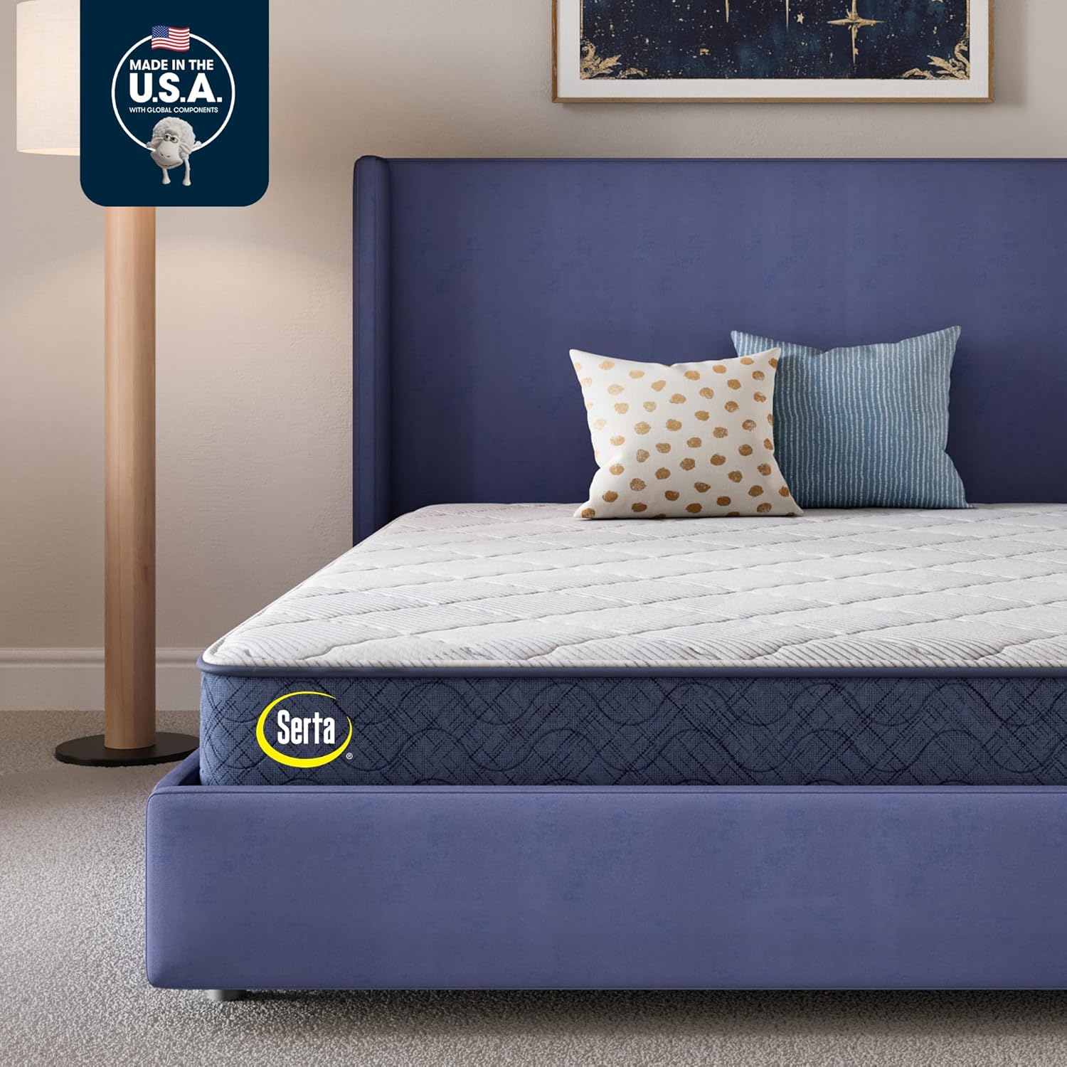 Serta Five Star Mattress Tranquility 10-Inch Queen Comfort