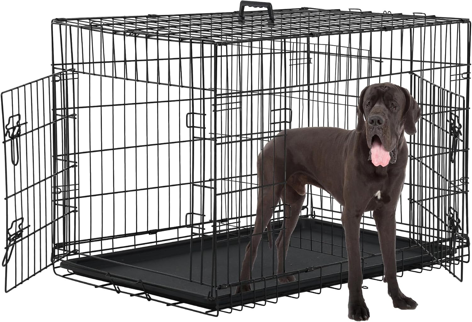 48 Inch Extra Large Dog Crates for Medium Dogs - Safe and Spacious