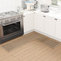 Kitchen Mat Set of 2 PCS Cushioned Non Slip Rugs - Comfort Floor Mats