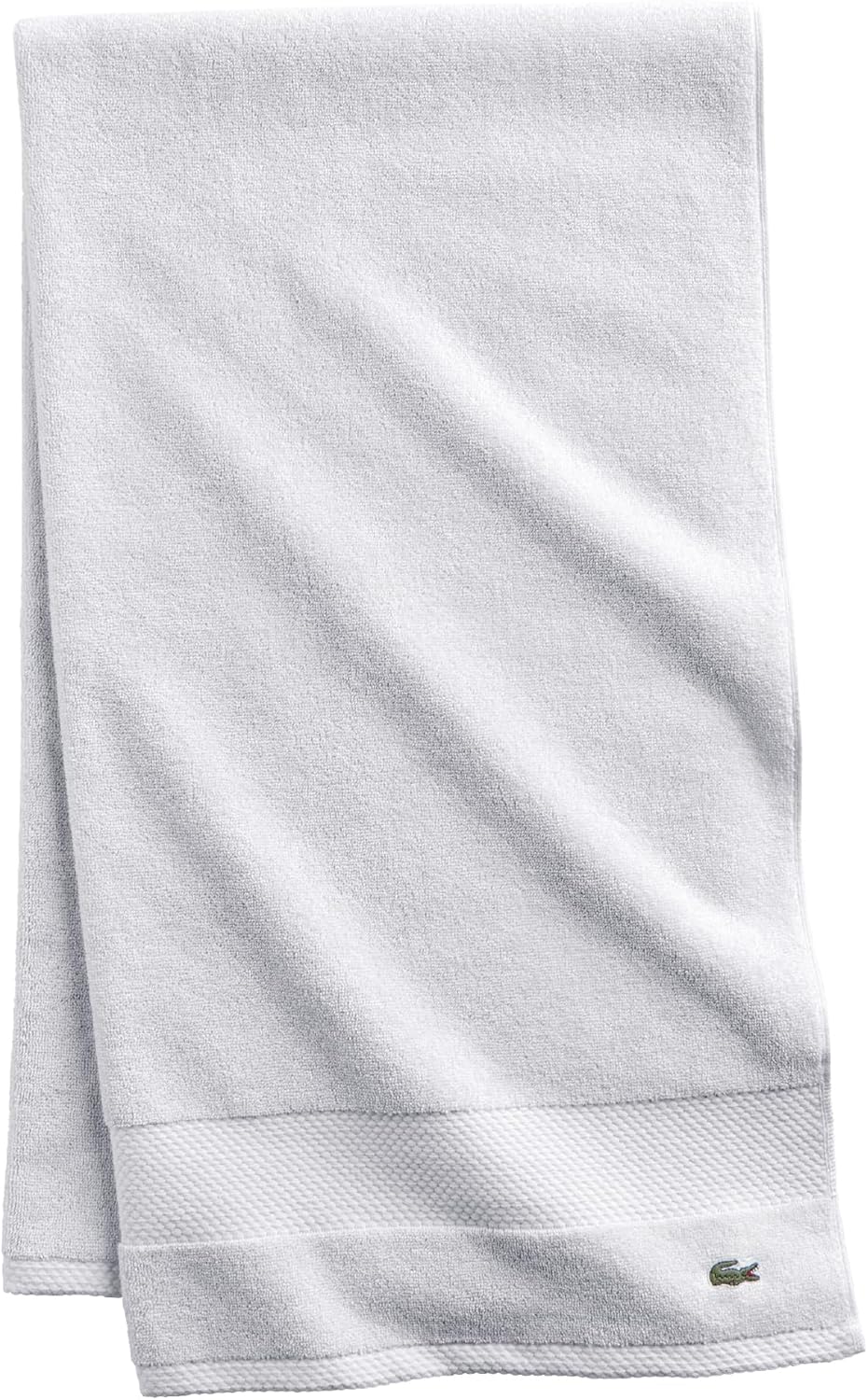 Lacoste Heritage 100% Supima Cotton Bath Sheet for Luxury Comfort