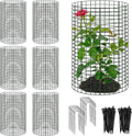 18 Pcs 24in x 12in Large Wire Plant Protector - Value Pack Garden Cage