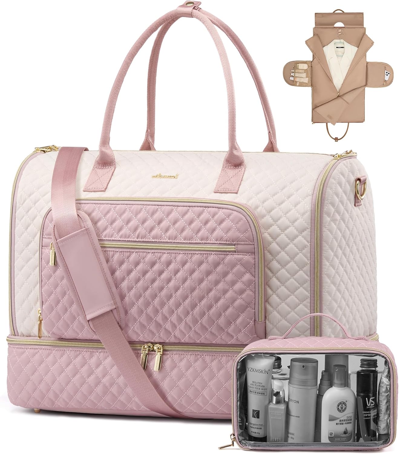LOVEVOOK Convertible Travel Duffle Bag for Effortless Travel