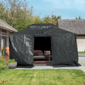 Domi 10ft x 12ft Universal Winter Gazebo Cover for Hardtop Gazebos