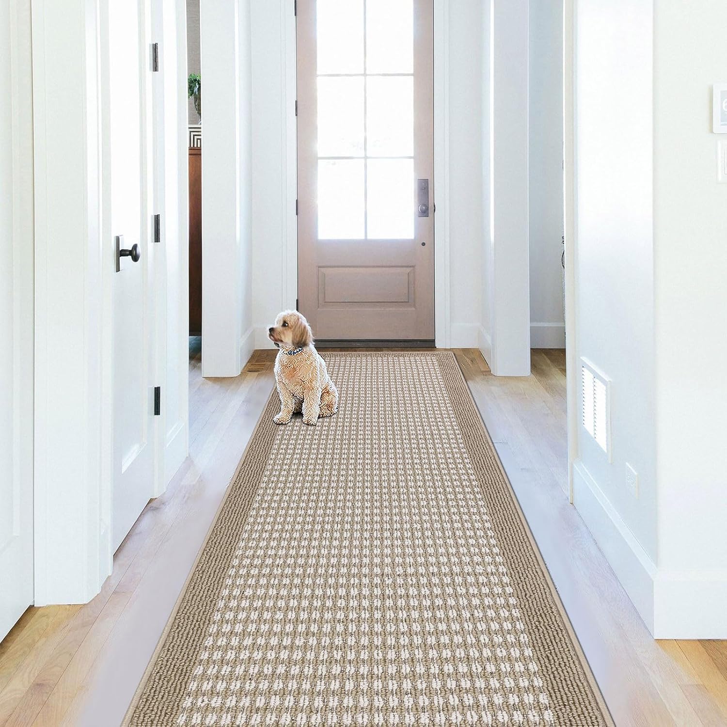 Ileading Laundry Room Runner Rug 2ftx6ft Non Slip Kitchen Mat
