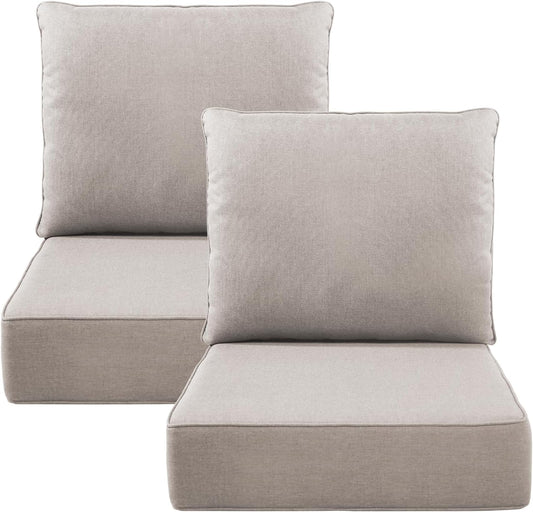 Luxury 6-Inch Outdoor Cushions for Patio Furniture Seating