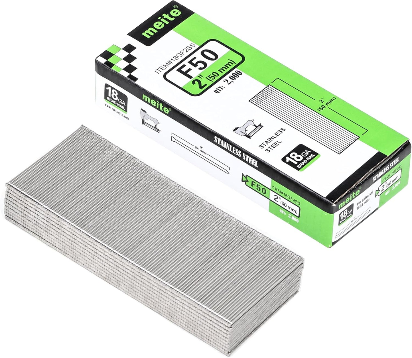 Durable 18 Gauge Brad Nails for Precision Nailing Projects