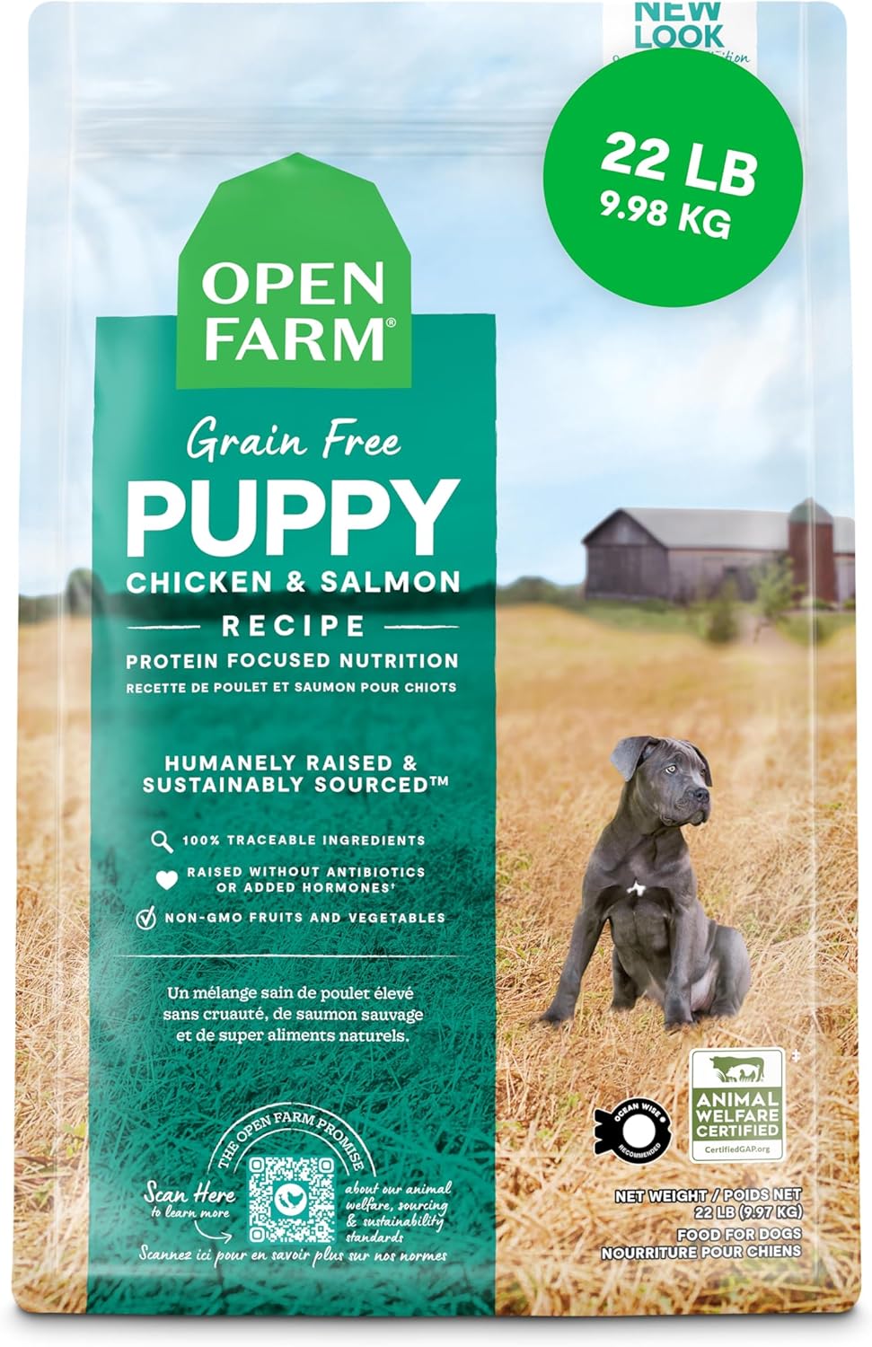Grain-Free Dry Dog Food for Puppies - Protein-Packed Kibble