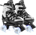 Roller Skates for Girls Adjustable Kids Skates - Light Up Wheels