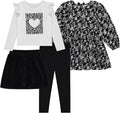 BTween Girls 4 Pack Fall Outfit Dress Skirt Tee Leggings - Mix & Match