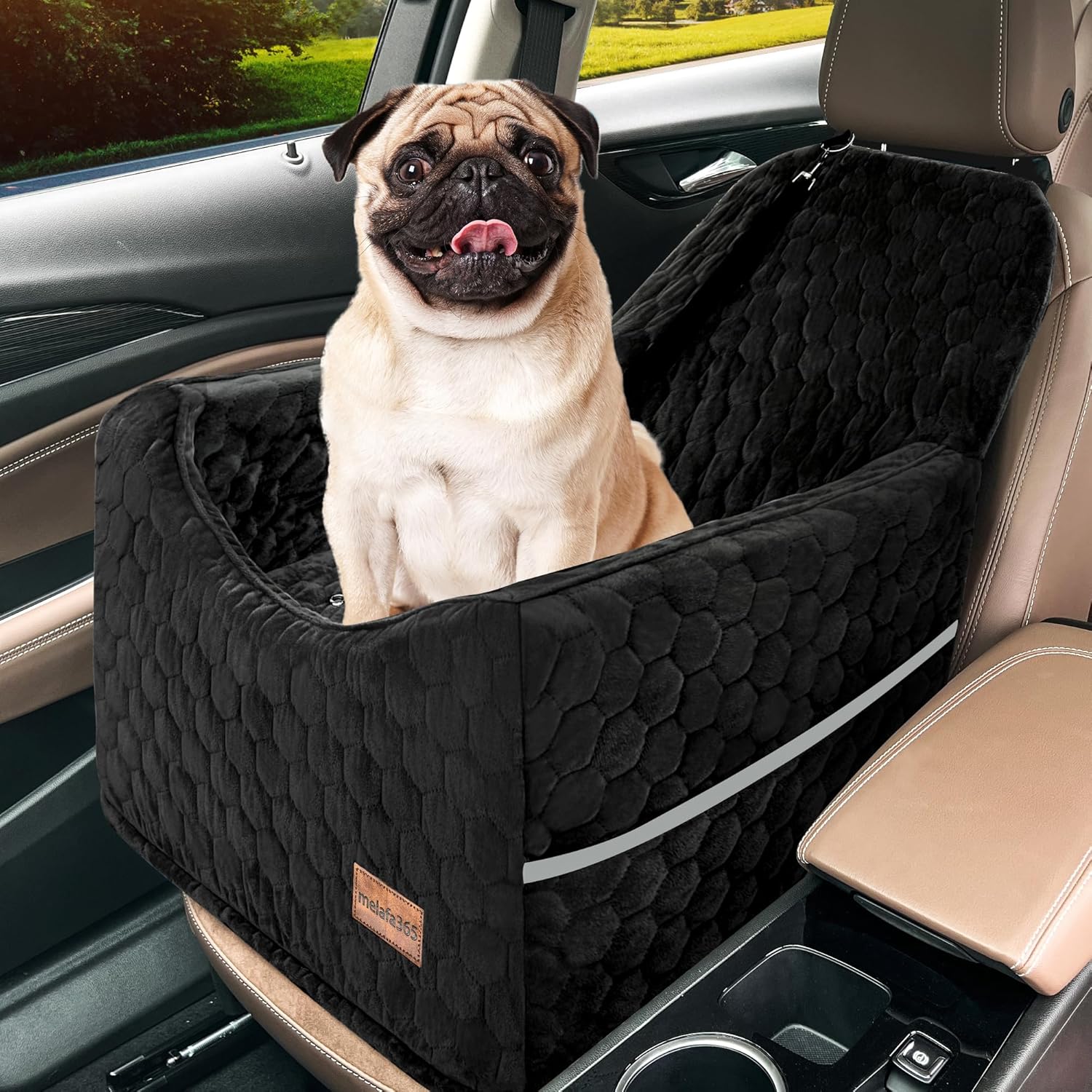 Memory Foam Dog Car Seat for Small Dogs