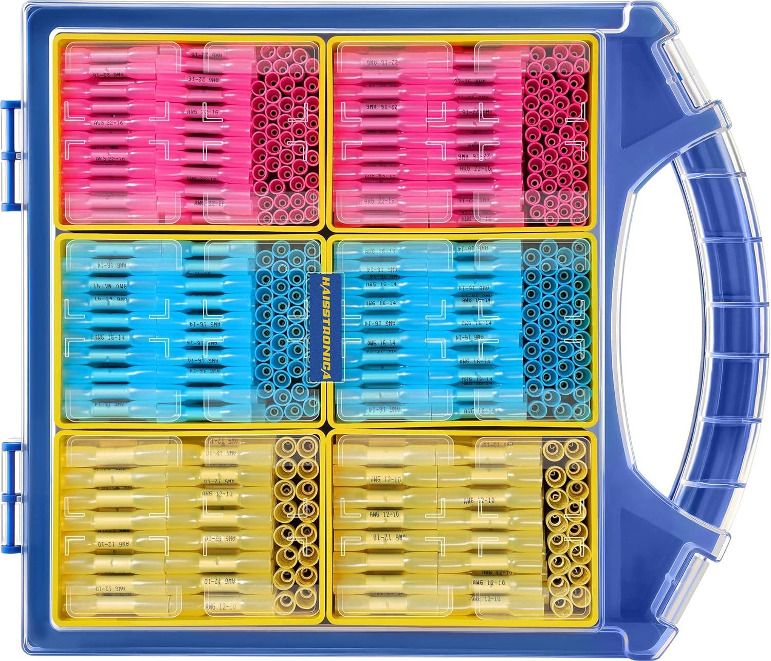 Haisstronica 660PCS Marine Grade Heat Shrink Connectors Kit