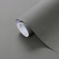 Peel and Stick Wallpaper Matte Light Gray 23.6in Wide Roll