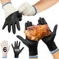 Raxwell BBQ Gloves - Dual-Layer Heat Protection for Grill & Smoker