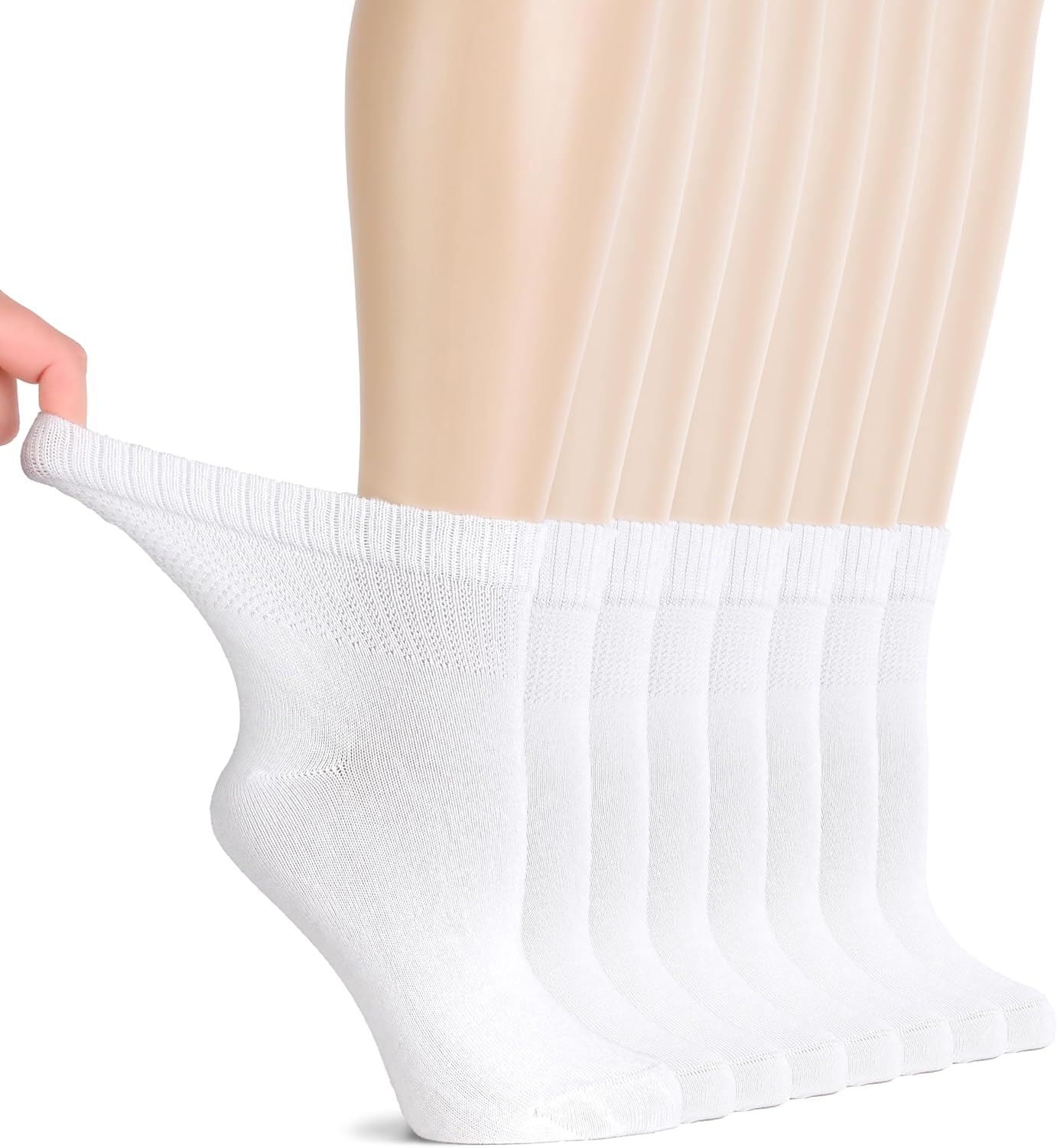 Hugh Ugoli Women's Diabetic Socks for Comfort and Breathability