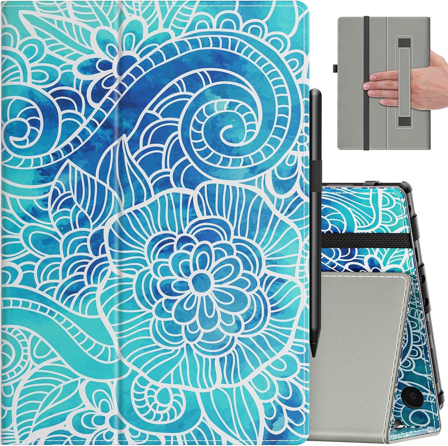 VORI Case for Kindle Fire HD 10 Tablet - Slim Folio Cover