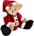 Bearington Papa Santa Bear 14 in Plush Holiday Teddy - Keepsake Gift