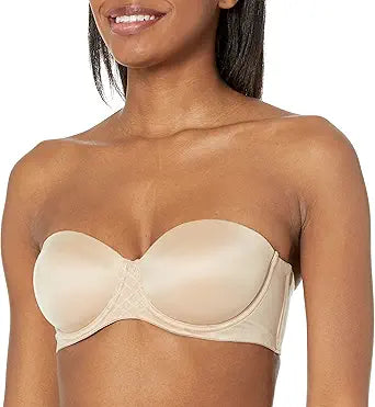 Bali Women's One Smooth U Strapless Underwire Bra for Comfort