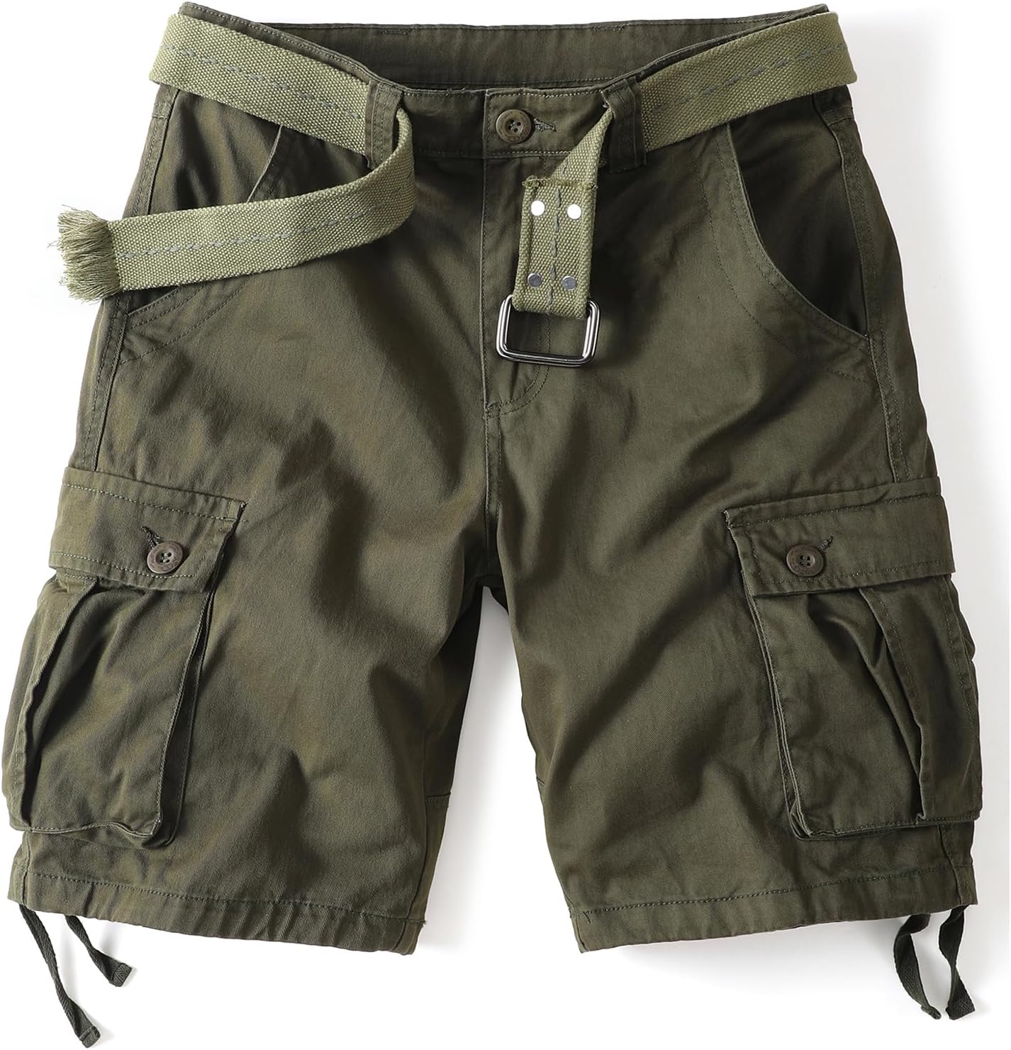 Camo Cargo Shorts for Men - Comfortable Cotton Outdoor Wear