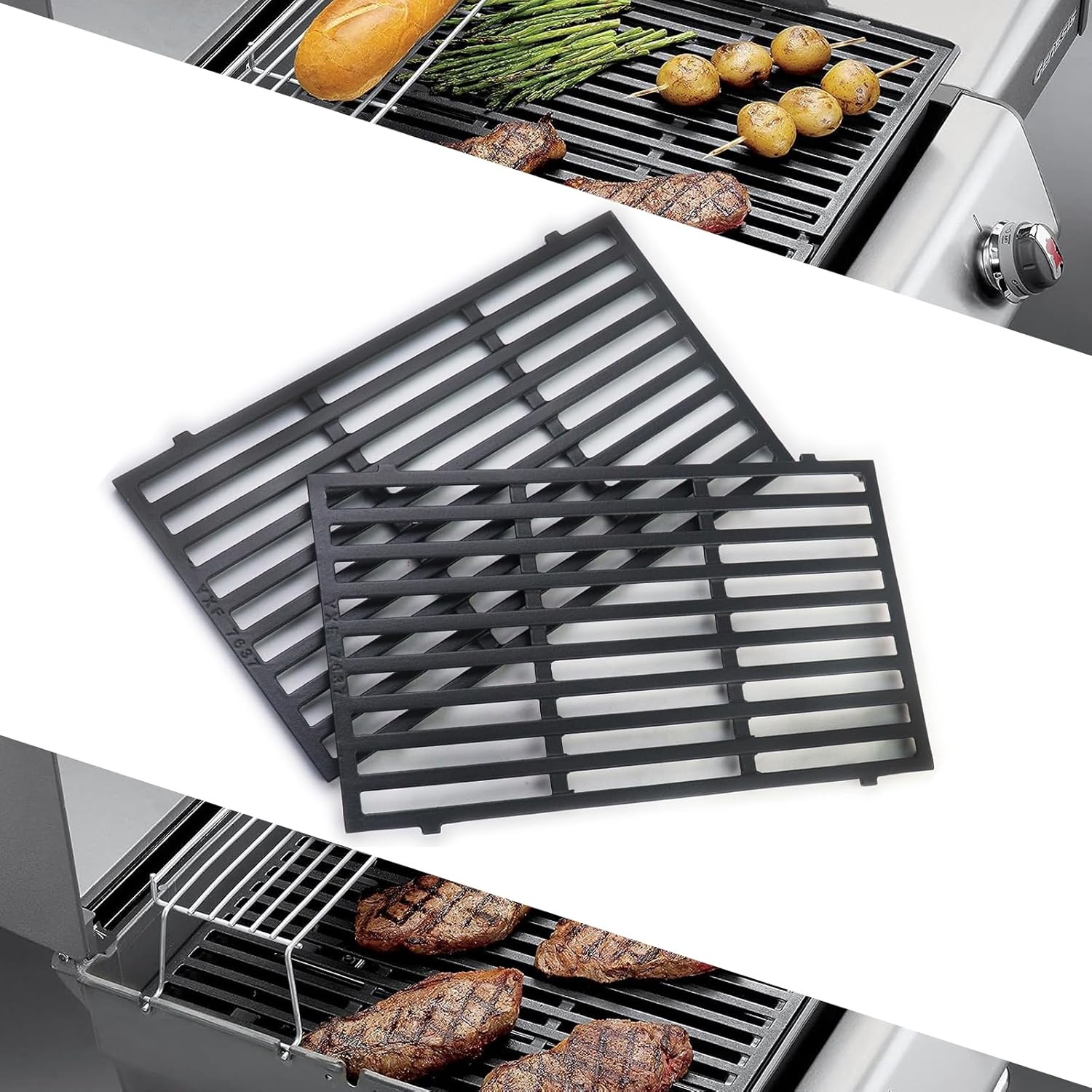 Genesis Cooking Grates for Weber Genesis 300 Series Replacement