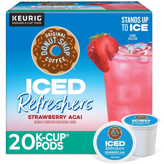 Strawberry Acai Iced Refreshers - 20 Count