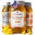 Sea Moss Gel Mango - Wildcrafted Sea Moss Gel Made in USA