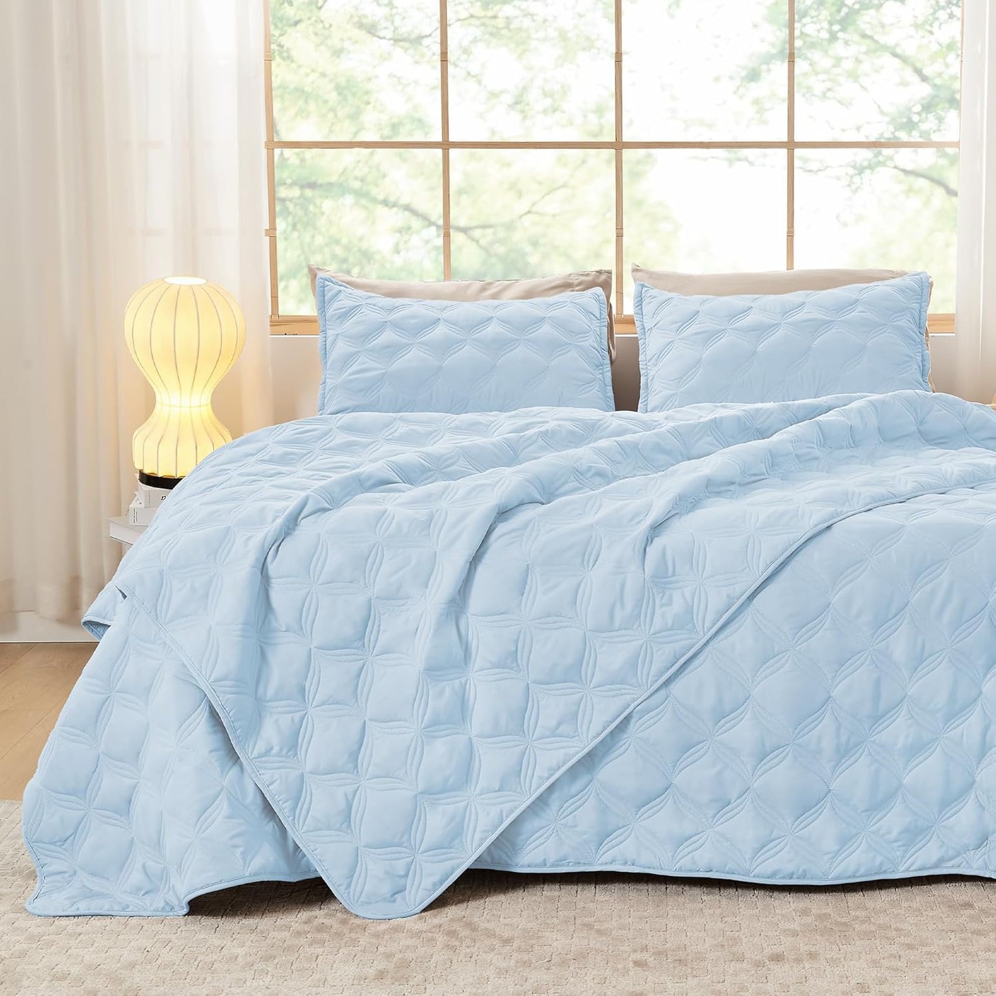 Litanika Oversized King Quilt Set for All Season Comfort