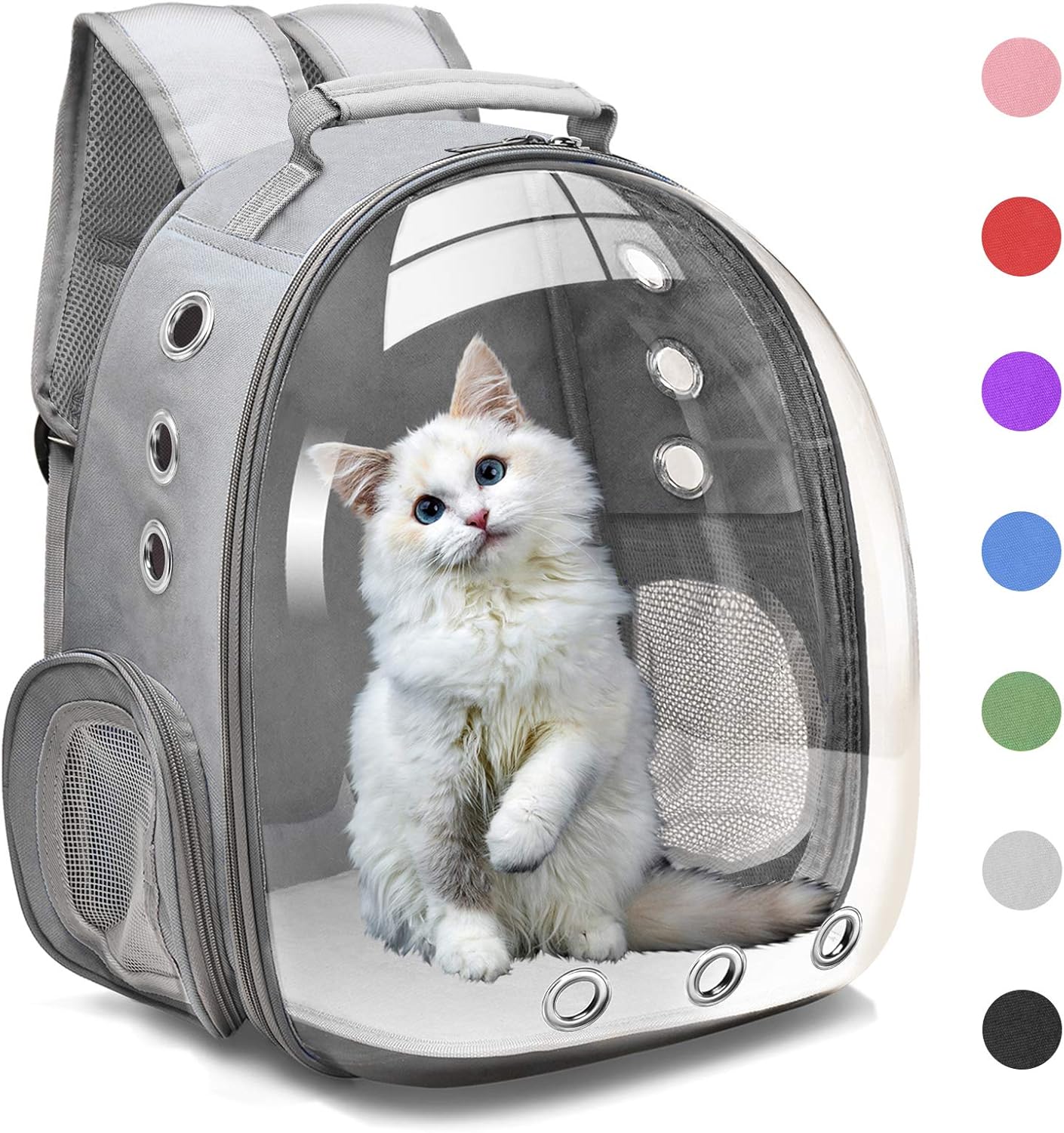 Space Capsule Pet Backpack Carrier for Small Medium Dogs Cats