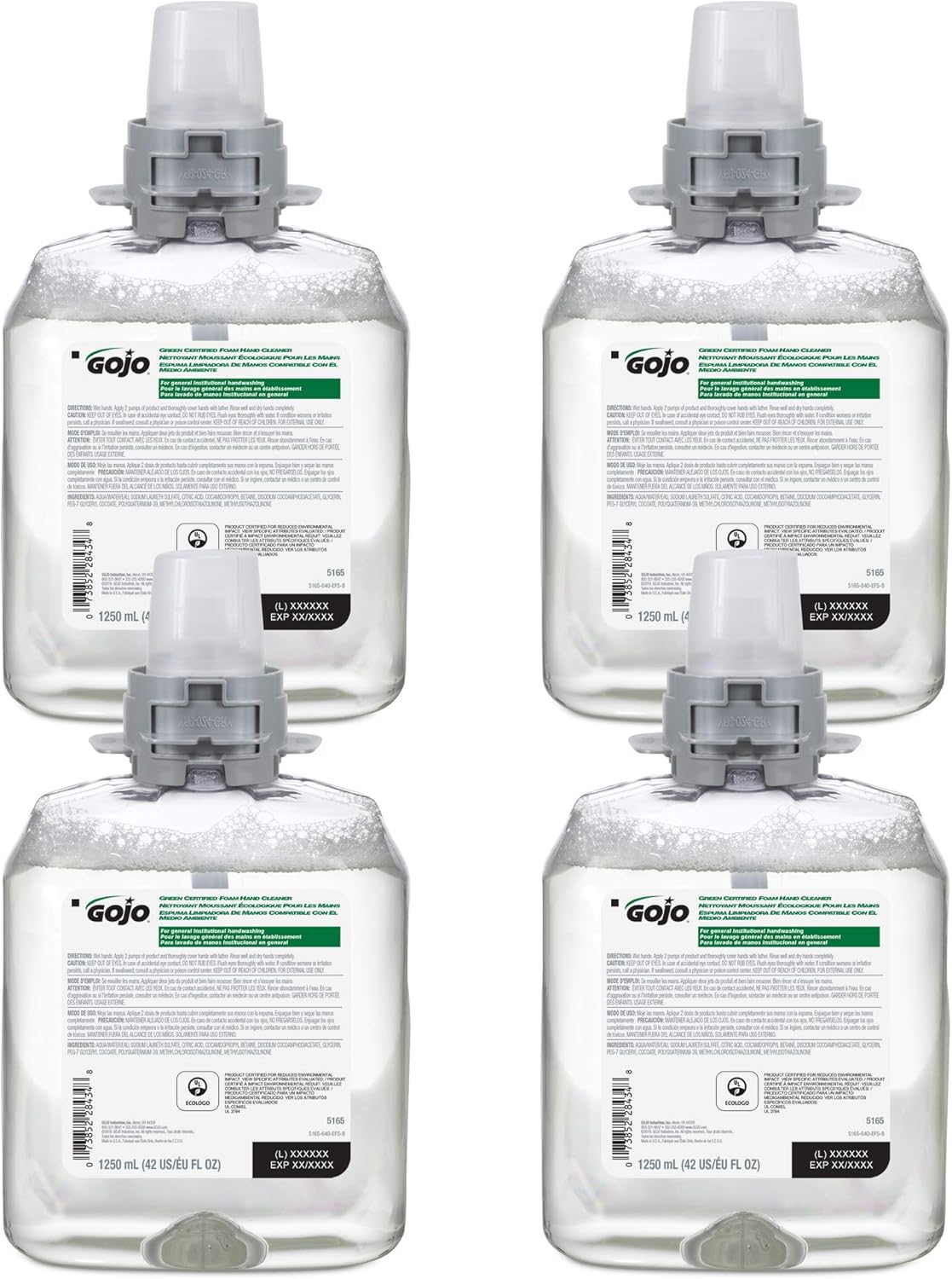 GOJO Green Certified Foam Hand Cleaner Refill for Dispenser