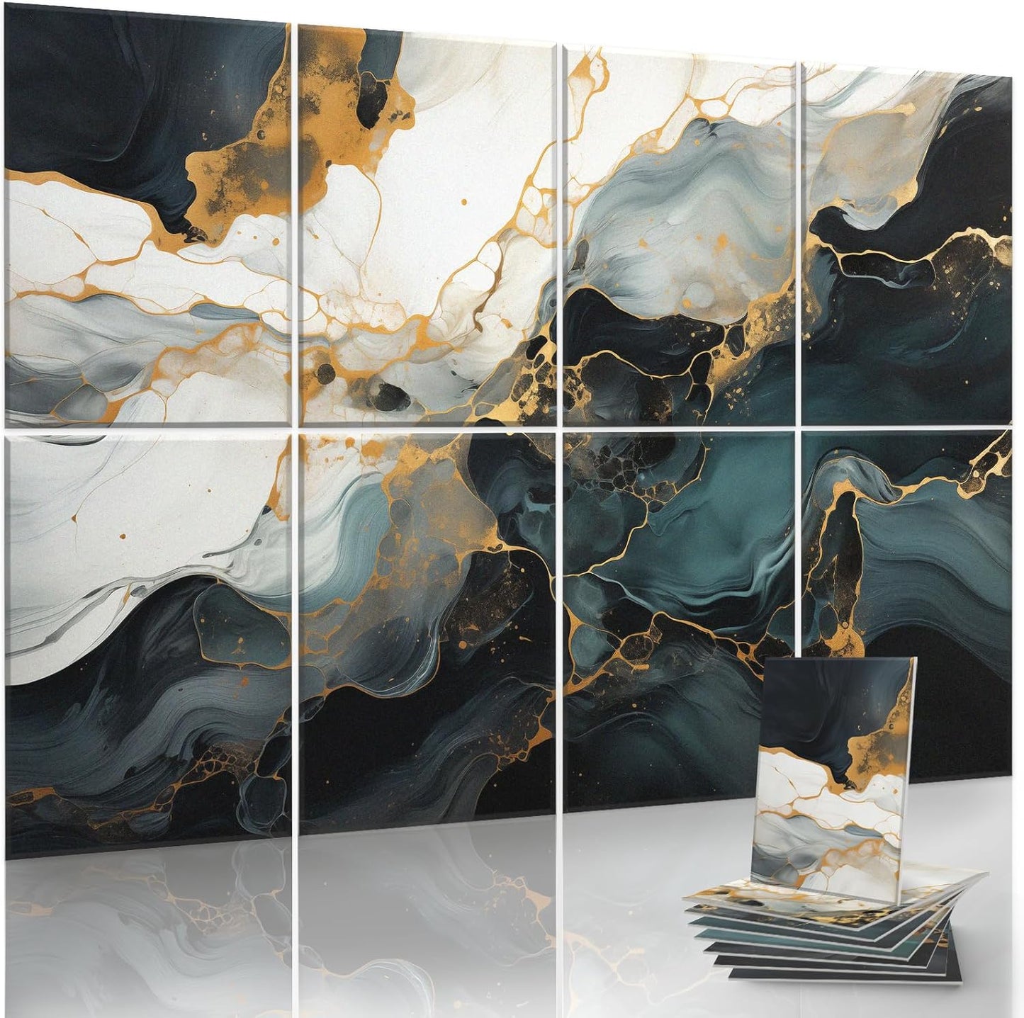 8-Pack Acoustical Wall Panels for Superior Sound Control