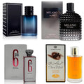 4-Piece Cologne for Men Includes Choco Musk SE 6PM Royal Milano - Gift